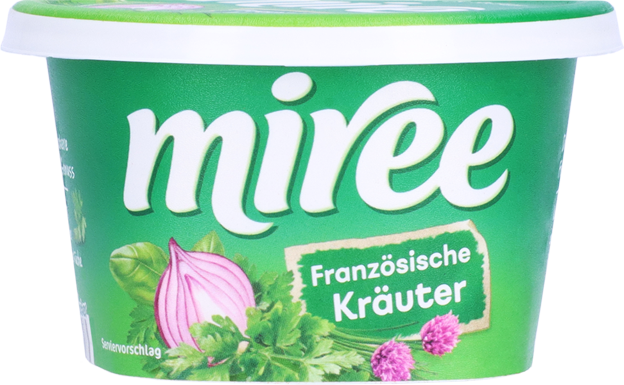 Miree Kräuter Frischkäsezubereitung