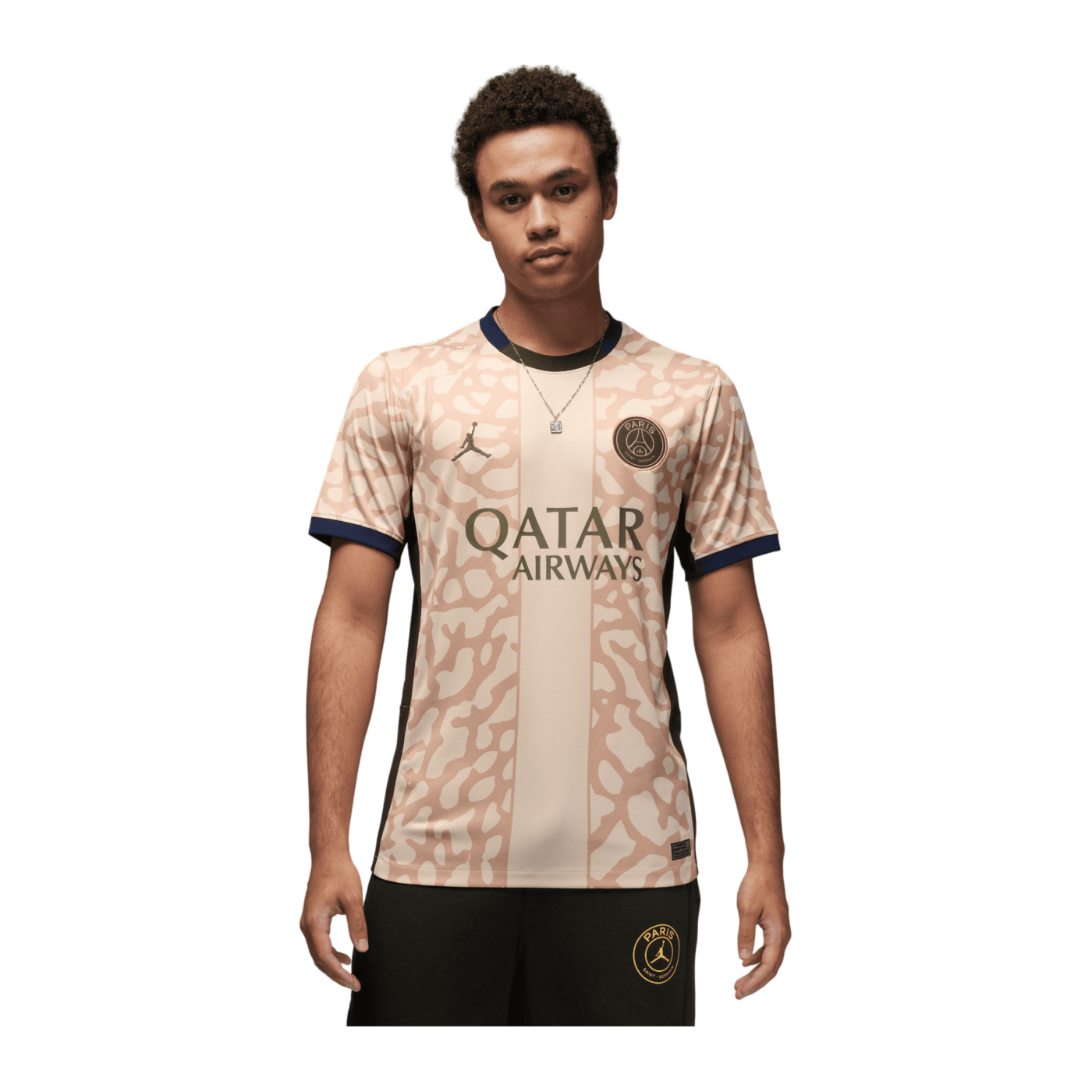 Nike Paris St. Germain Trikot 4th Beige Blau F201