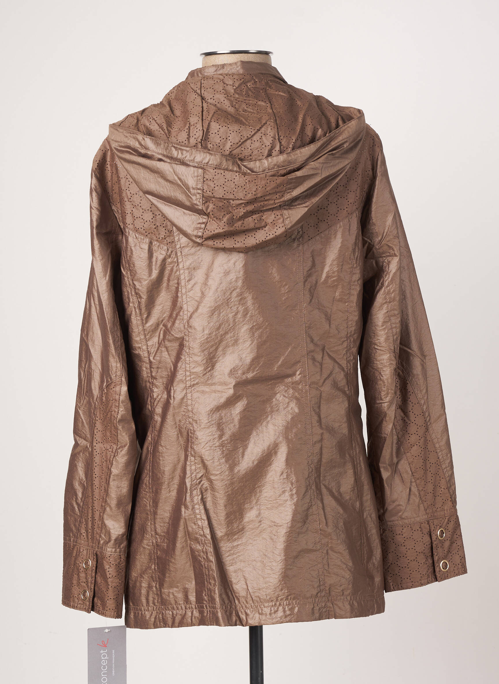 Concept K Impermeables Trenchs Femme couleur marron