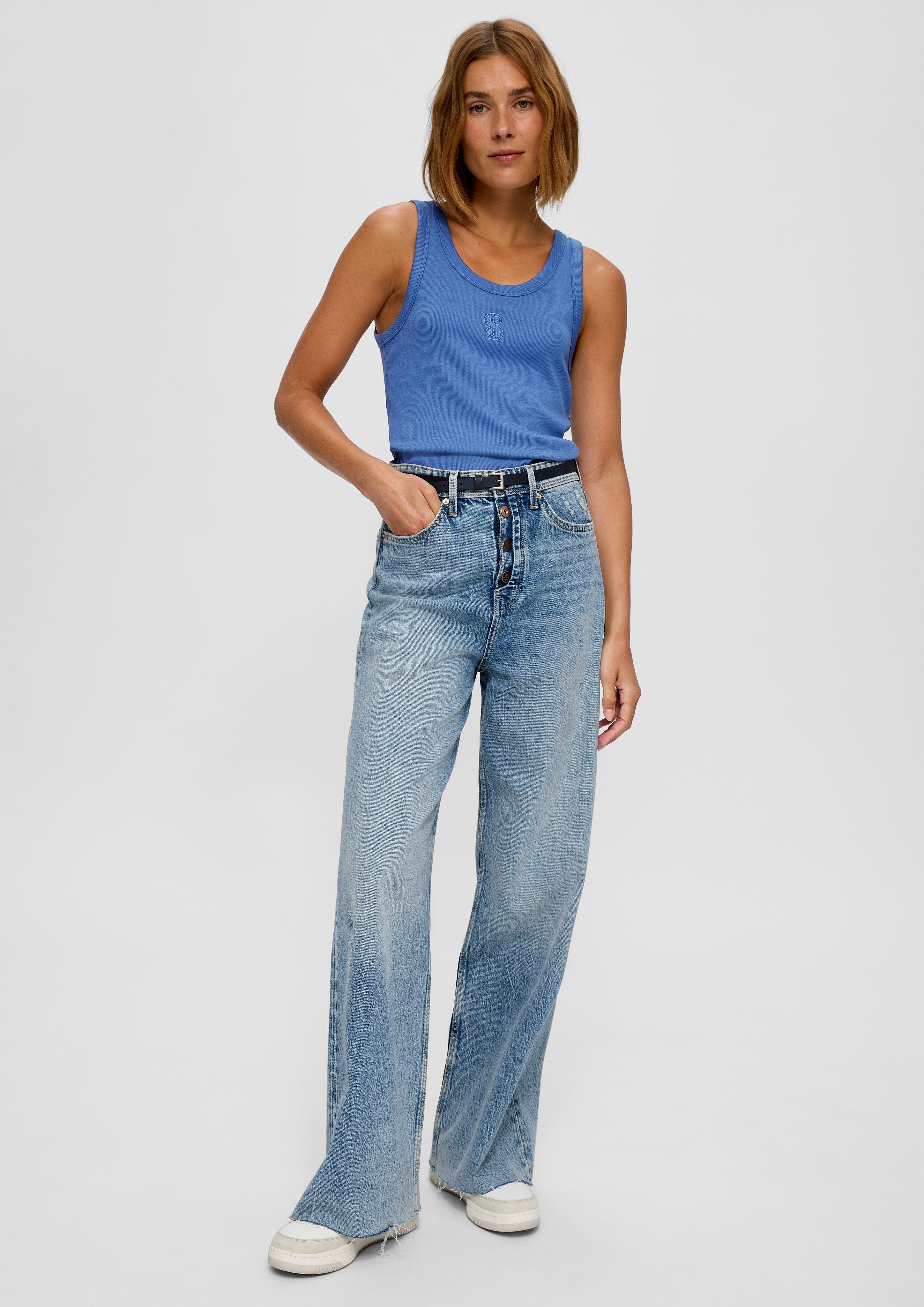 Top aus Baumwollstretch  2136184-5722