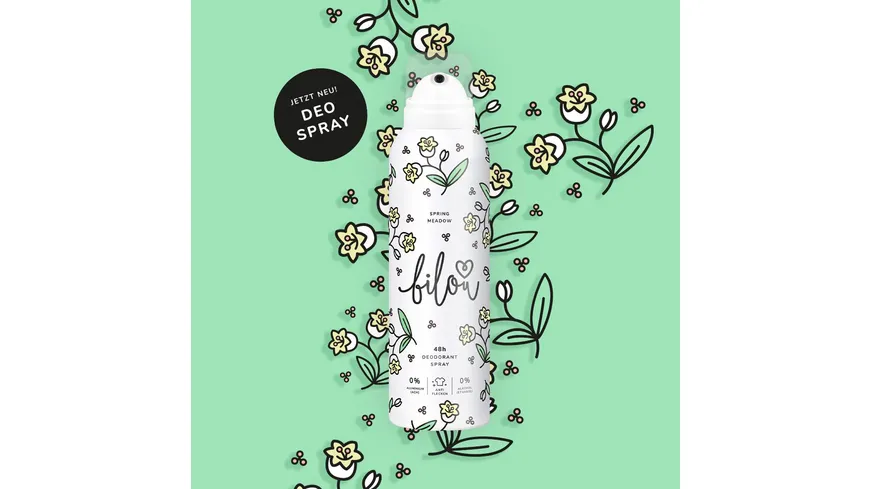 bilou Deodorant Spray Spring Meadow 150 ml