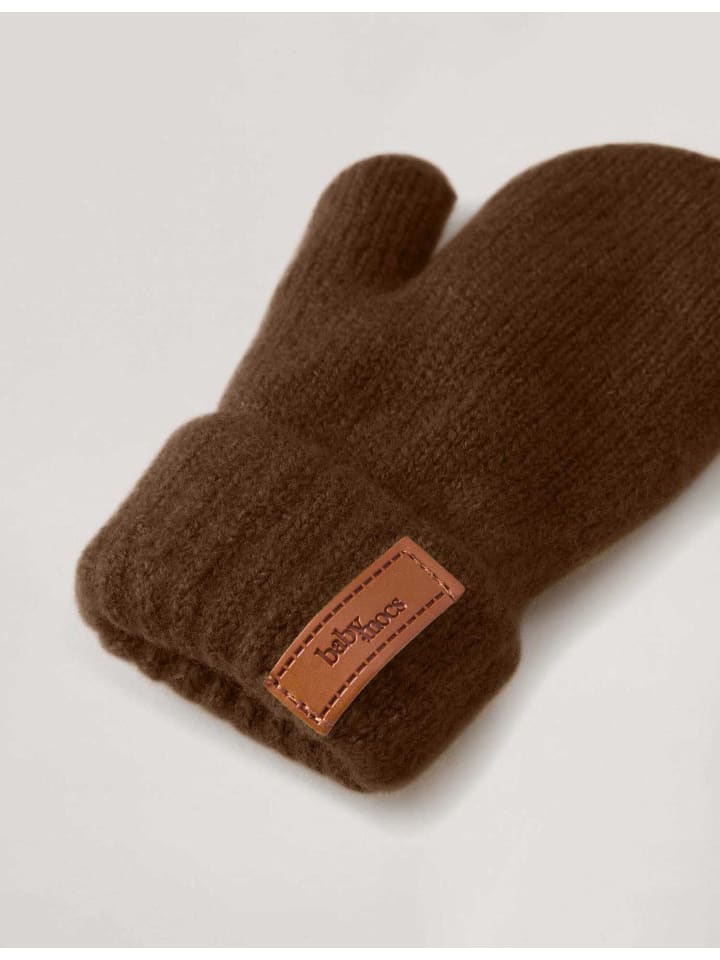 BabyMocs Handschuhe Vegan in braun günstig kaufen onesize