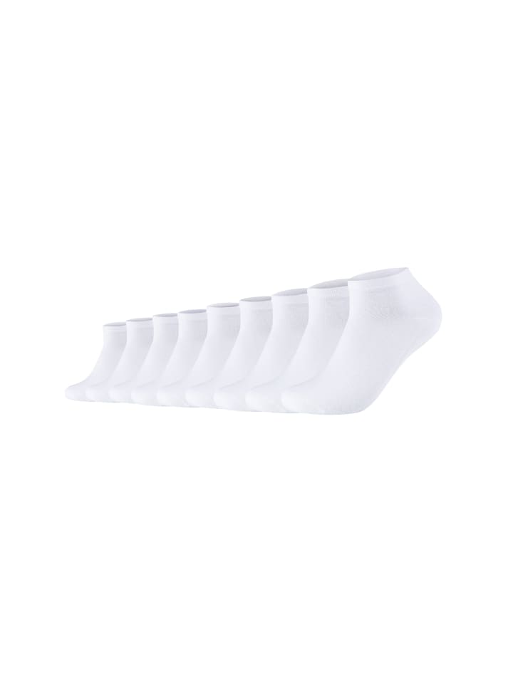 camano Kurzsocken 9er Pack ca-soft in Weiß günstig kaufen