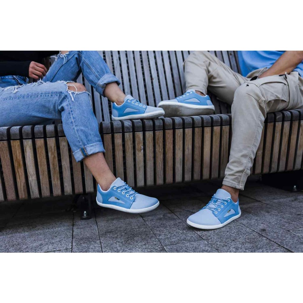 Be Lenka Whiz Light Blue Barfußsneakers
