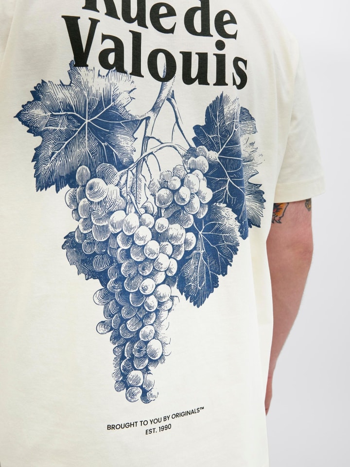 JACK & JONES PLUS T-shirt in Antique White günstig kaufen