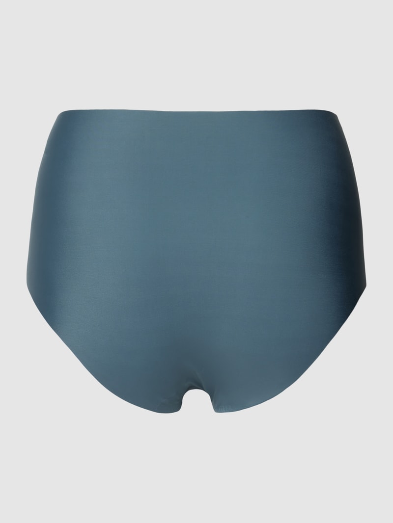 Slip mit Label-Detail Modell 'Zero Feel Maxi' in dunkelblau