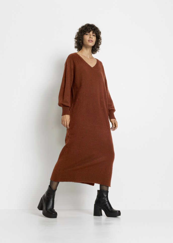 Oversized Strickkleid