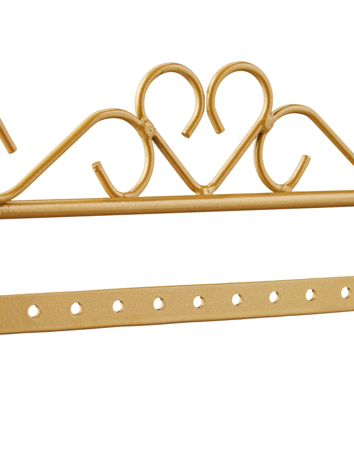 relaxdays Ohrringhalter in Gold günstig kaufen onesize