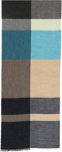 FRAAS Sustainability Edition - Cashmink-Schal mit Blockstreifen - Made in Germany