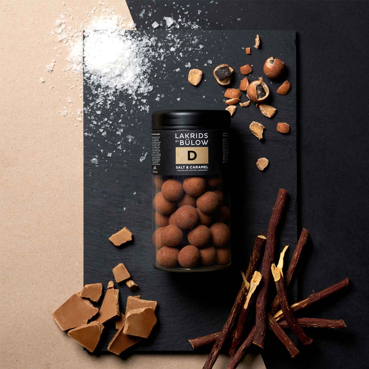 Lakrids by Bülow D Salt & Caramel 295g