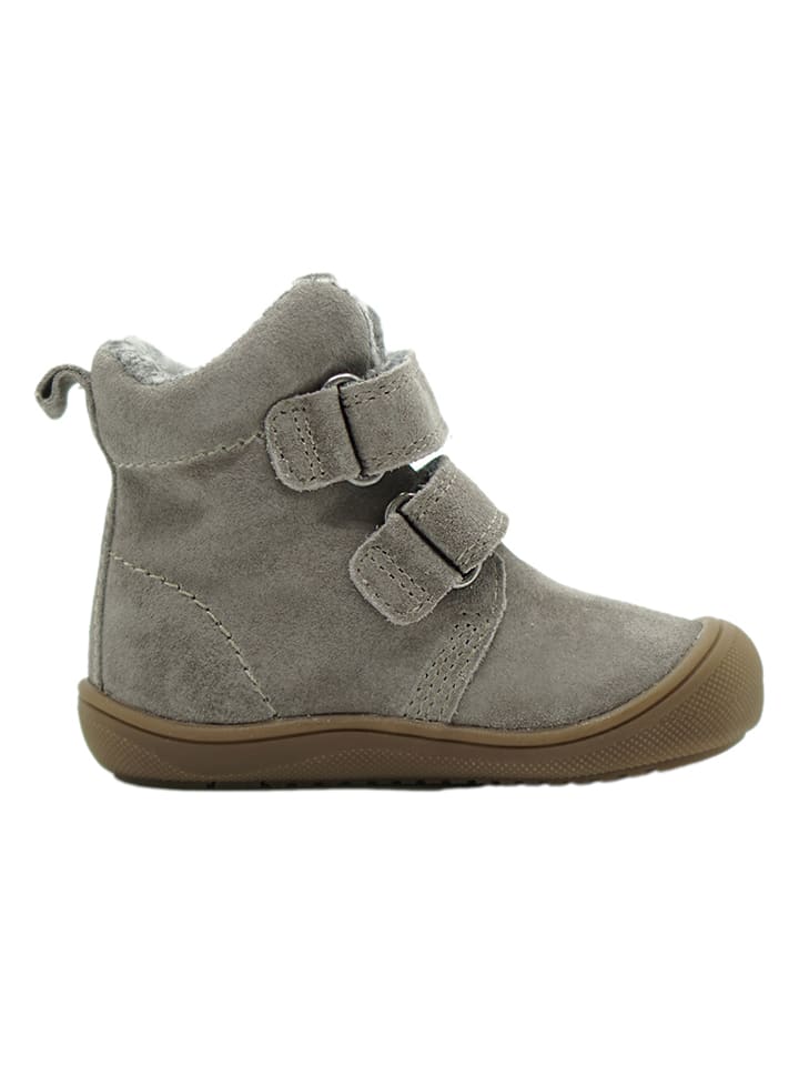 lamino Leder-Boots in Grau günstig kaufen
