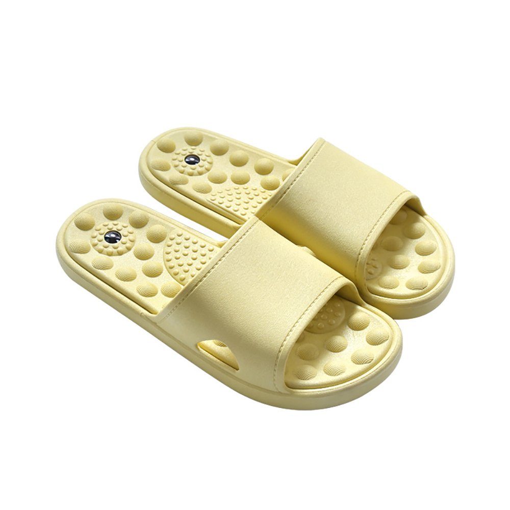 Geistesblitz Unisex Badesandalen für Damen und Herren Badesandale (Sandalen mit Weicher, Massierender Sohle, 1-tlg., Badelatschen für Meer und Schwimmbad) Herren/Damen Badeschuhe