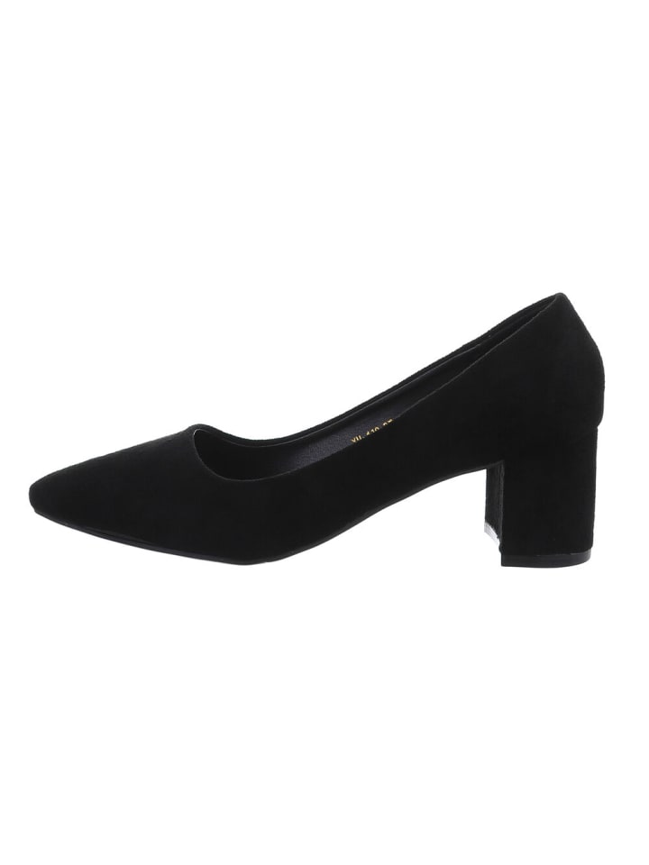 Ital-Design Pump in Schwarz günstig kaufen