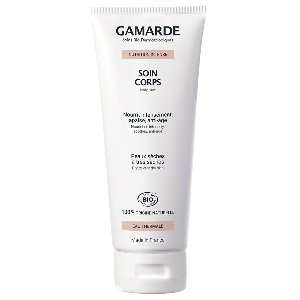 gamarde SOIN CORPS Tube 200 ml Soin nourrissant corps pour les peaux sèches à très sèches