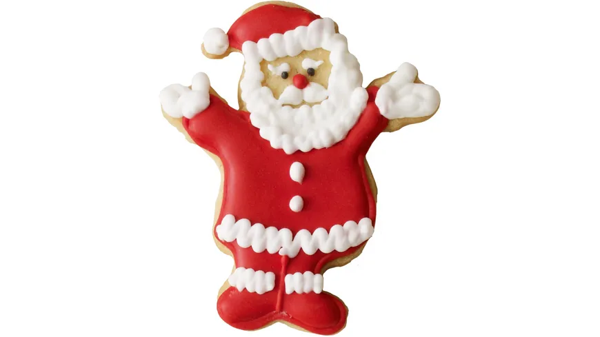 RBV BIRKMANN Ausstechform Santa Claus 8,5cm