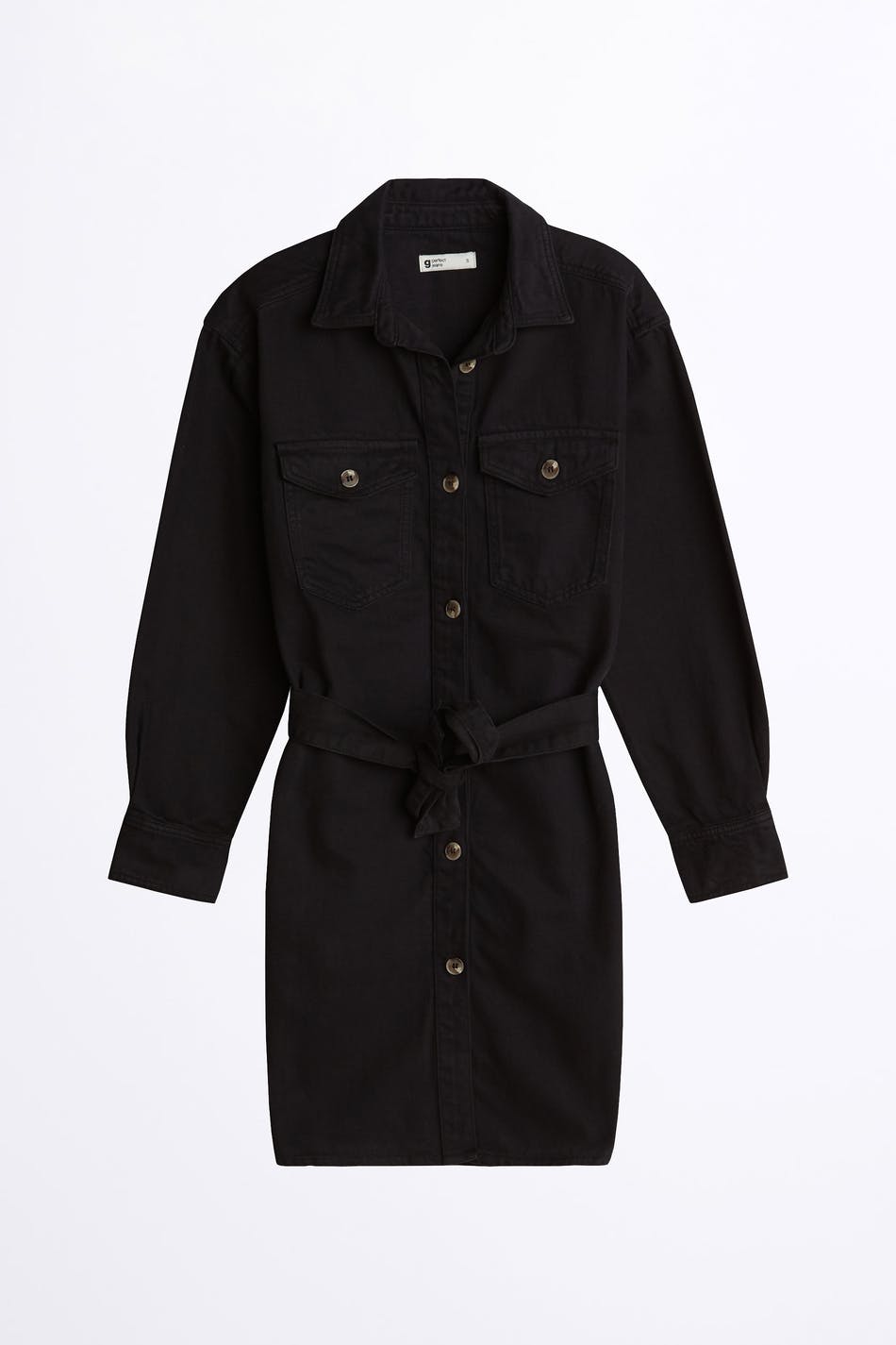 Silje denim shirt dress