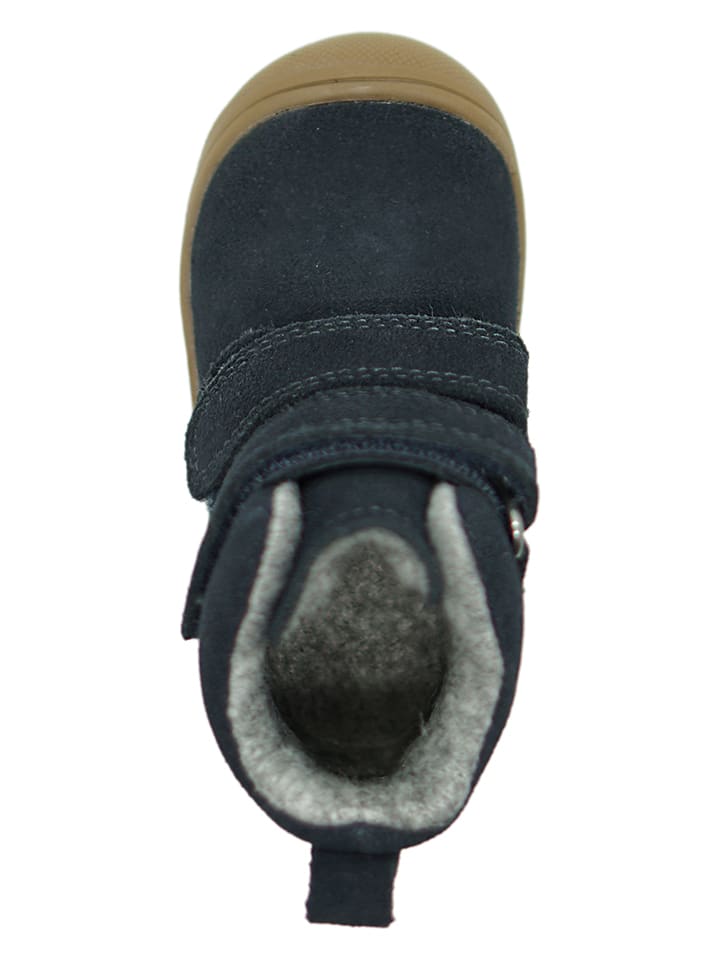 lamino Leder-Boots in Dunkelblau günstig kaufen