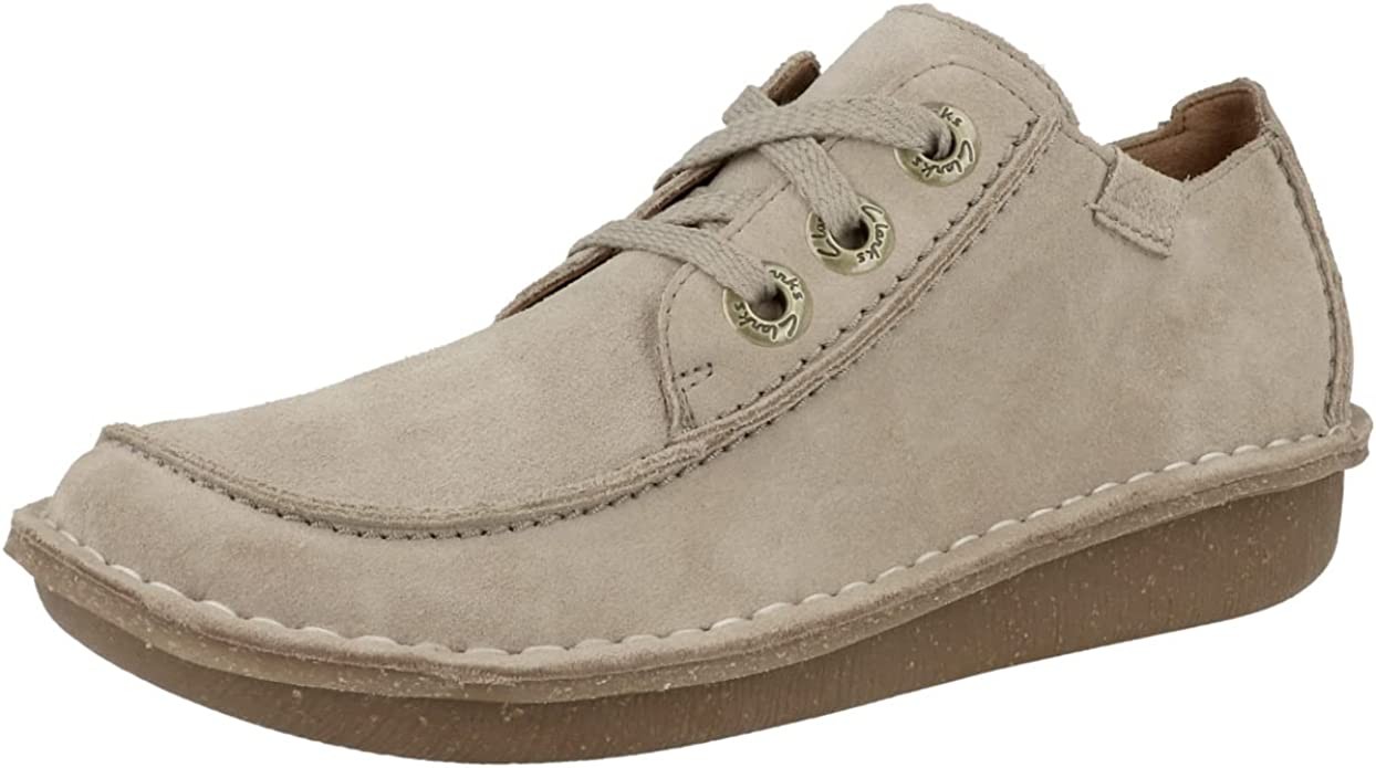 CLARKS Freizeit Schnürer taupe