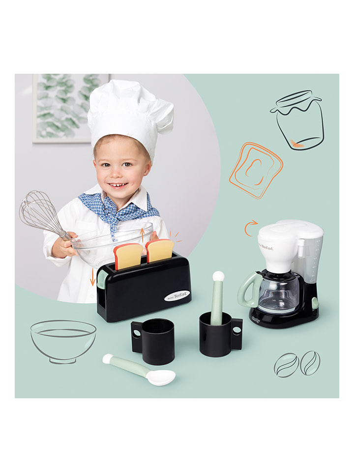 Smoby Frühstücksset mit Kaffeemaschine 