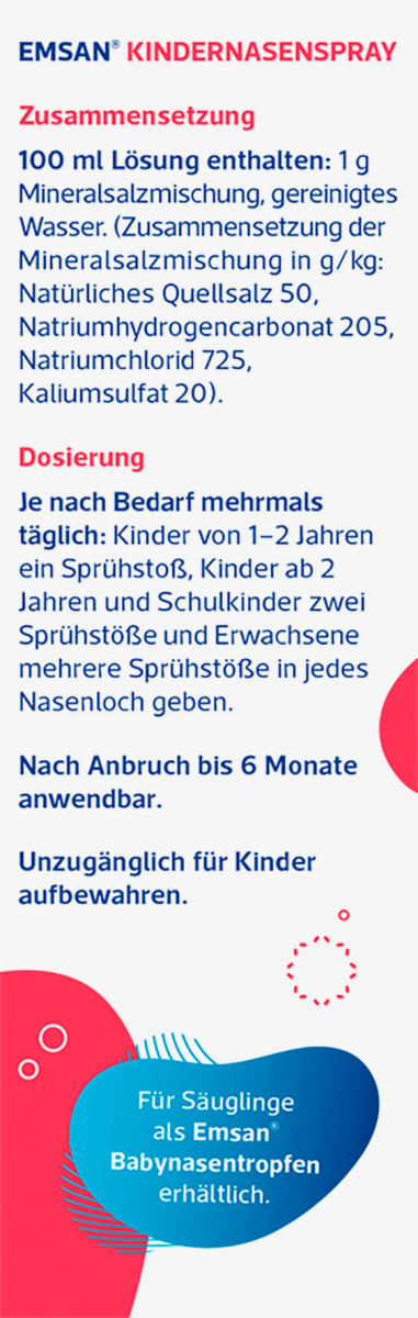 Kindernasenspray, 20 ml