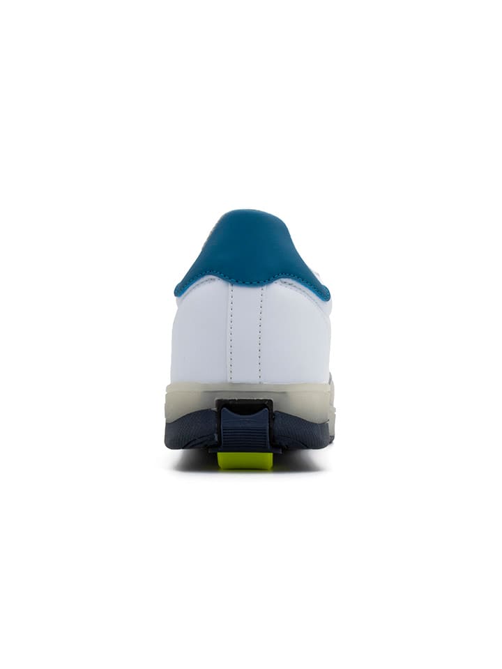 Breezy Rollers Sneakers mit Rollen in Weiß/ Gelb/ Blau günstig kaufen