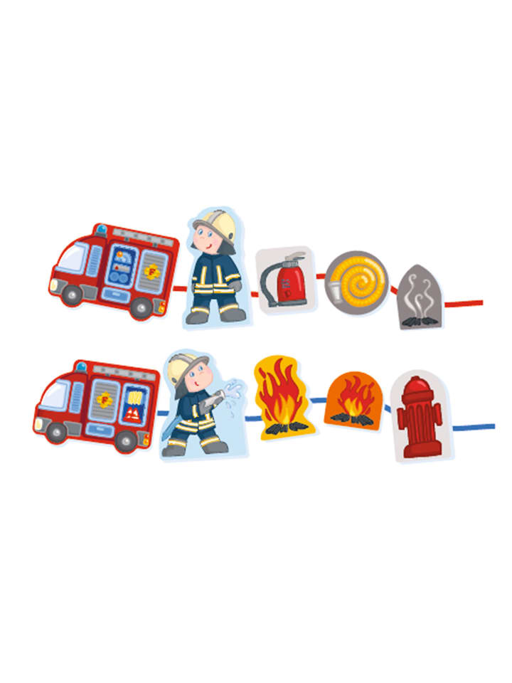 Haba Lernspielzeug Fädelspiel Feuerwehr in mehrfarbig günstig kaufen onesize