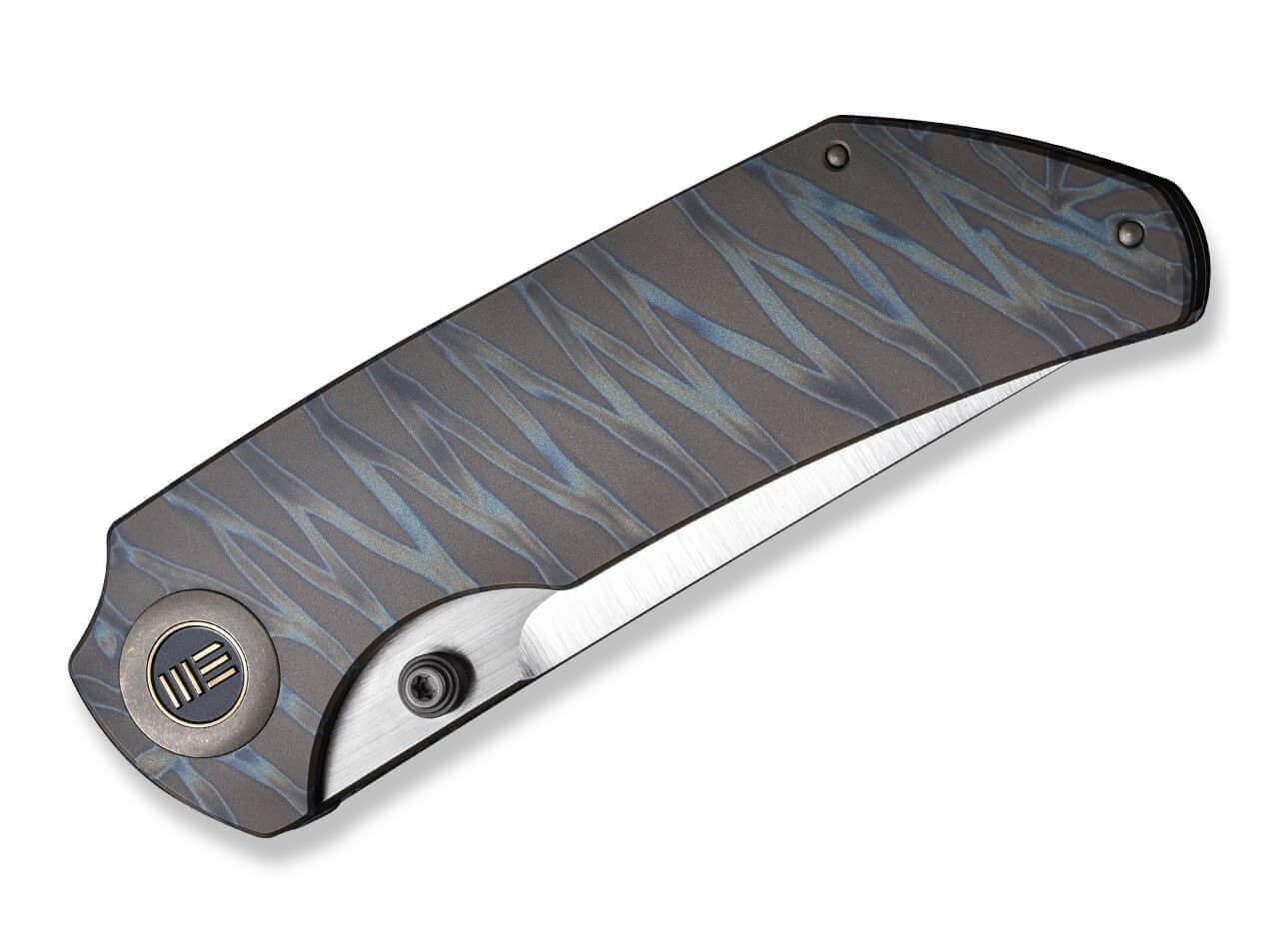 Thug XL Tiger Stripe Pattern Flamed Titanium