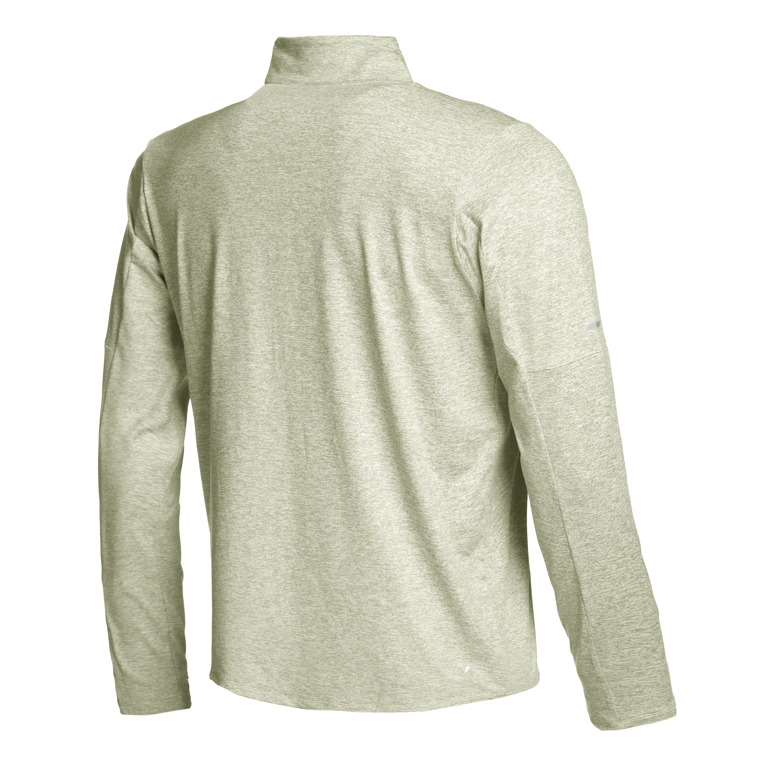 Dri-Fit Element Half-Zip Laufshirt Herren - Hellgrün