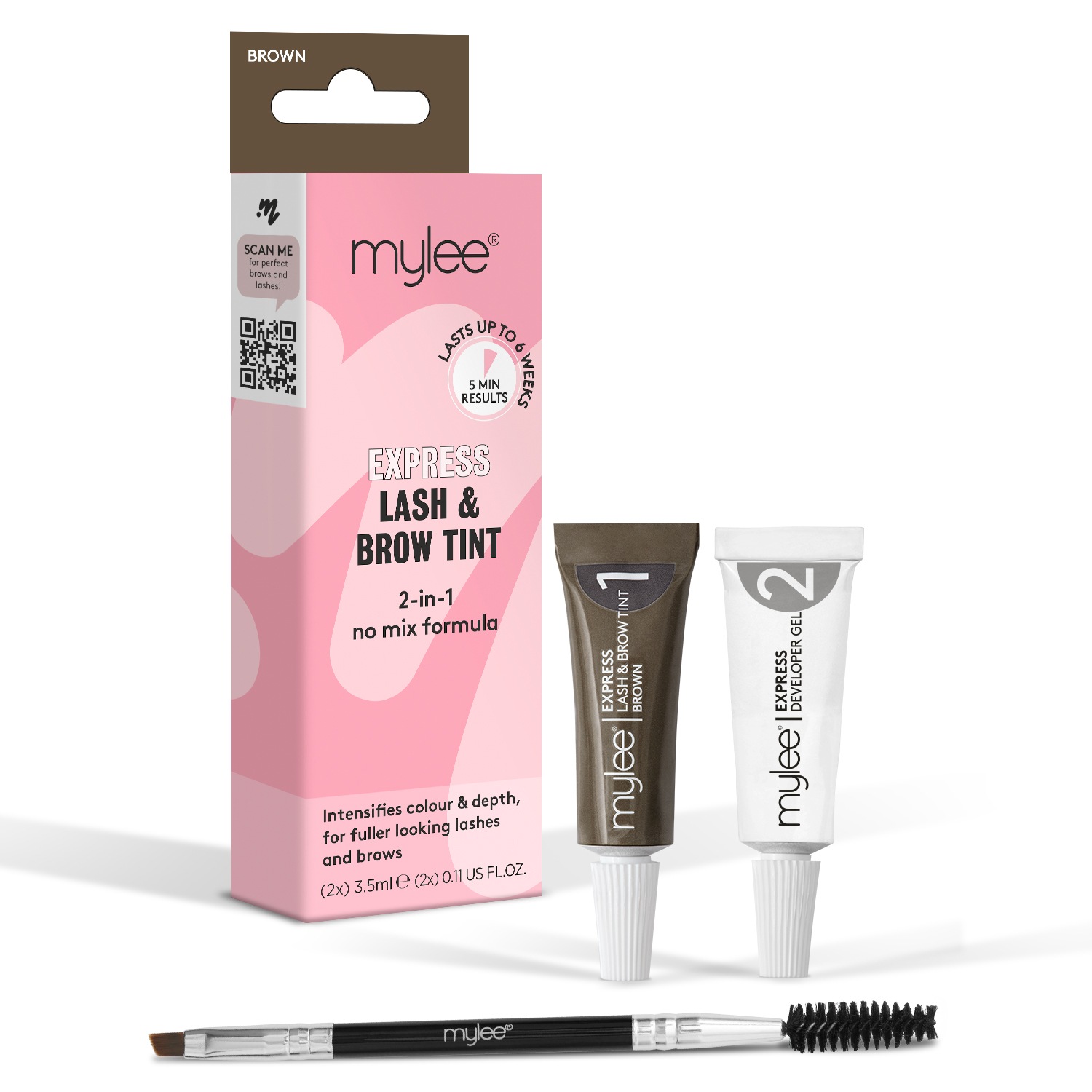 Express 2 in 1 Wimpern und Augenbrauen Farbe