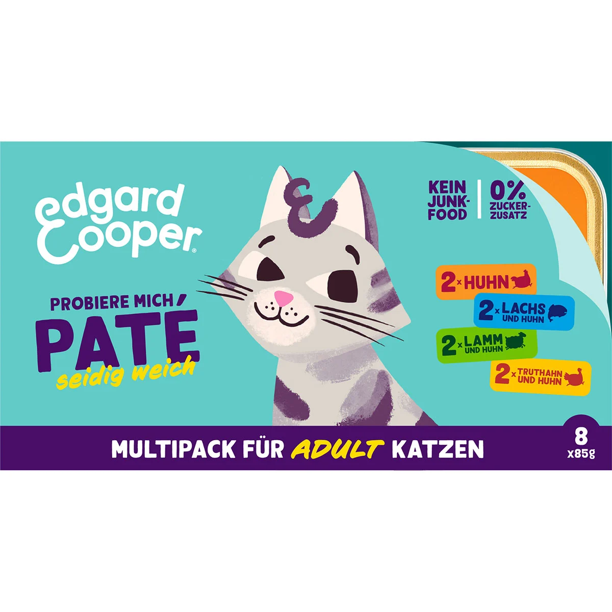 Edgard & Cooper Katze Multipack Paté Adult kaufen bei ZooRoyal
