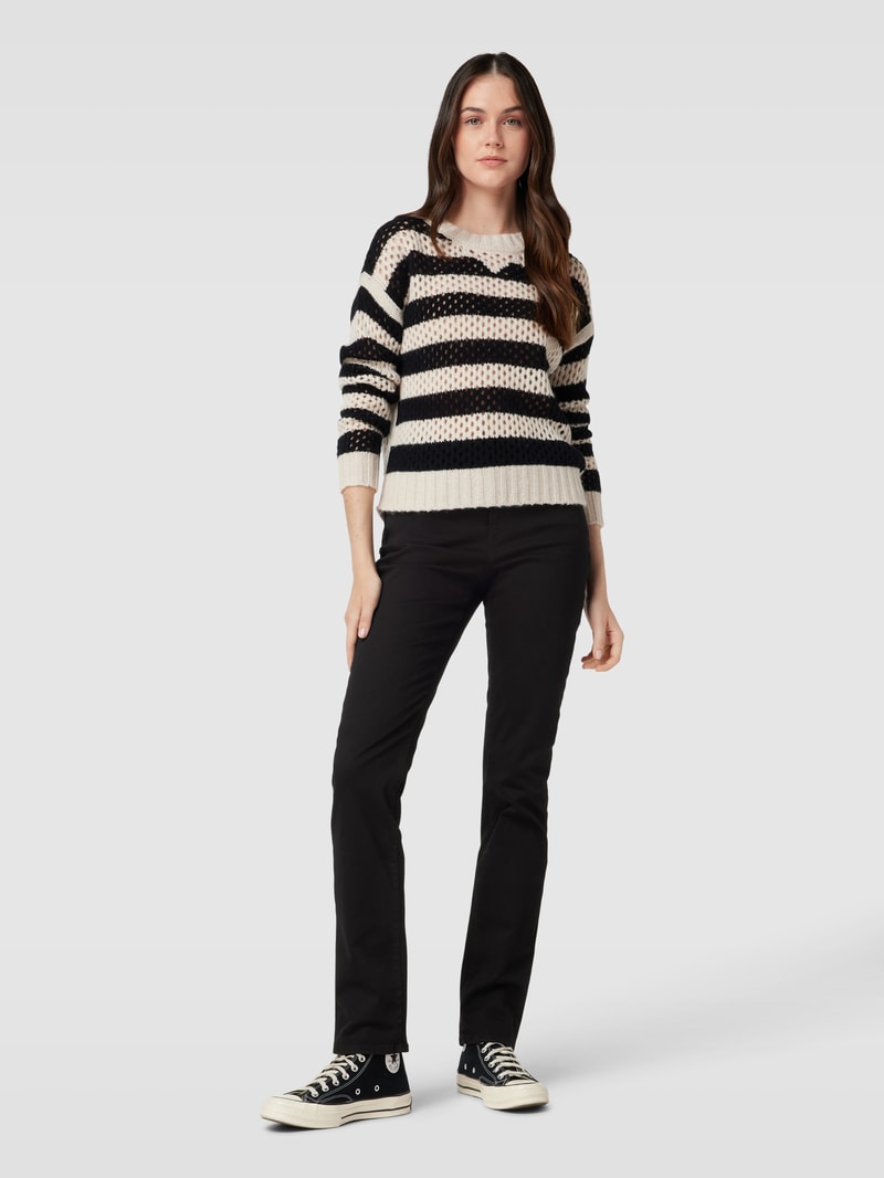 Jeans im 5-Pocket-Design Modell 'Mary' in schwarz