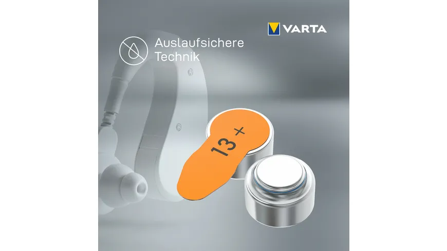 VARTA Hearing Aid Batteries 13 Blister 6er