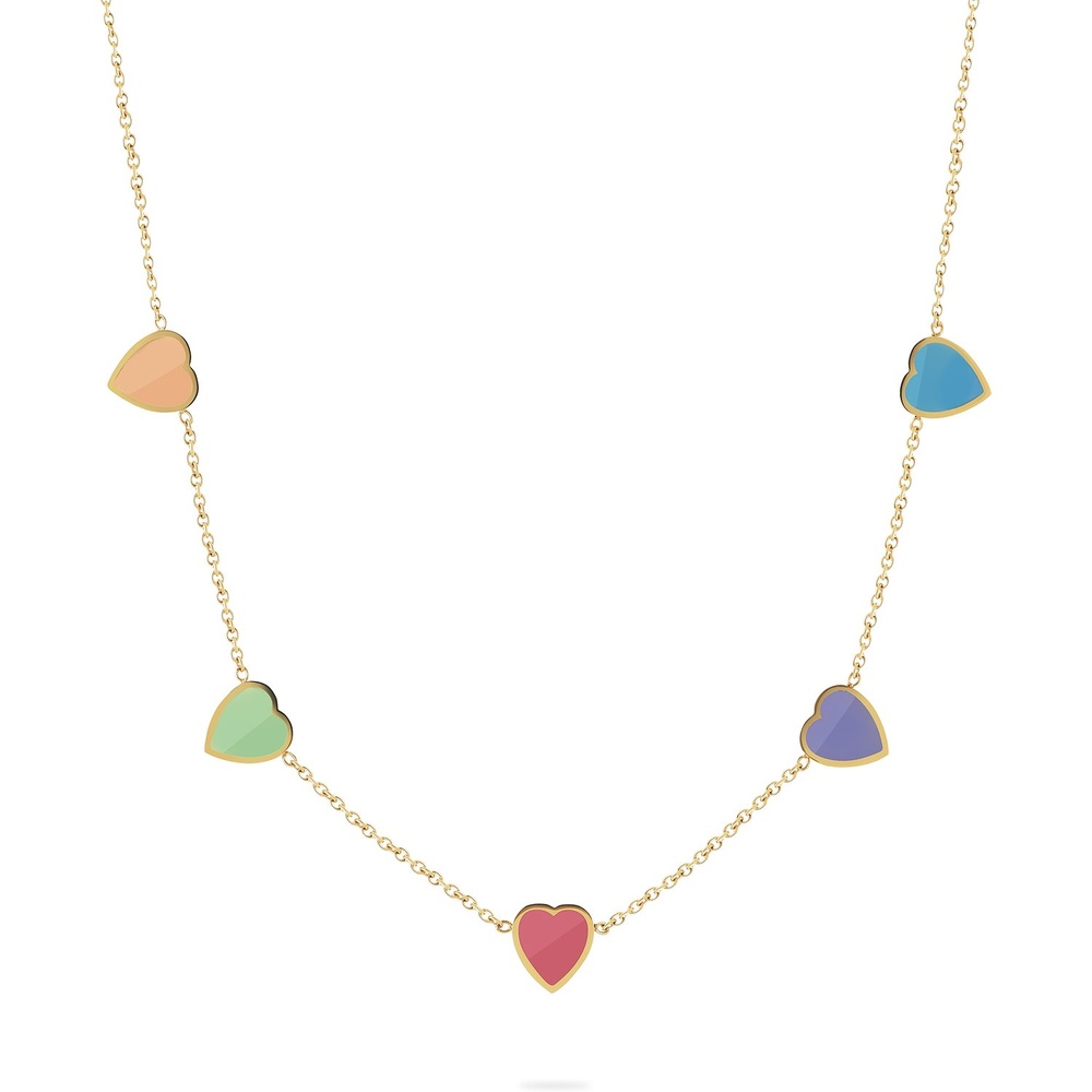 GMK Collection Chaînette Acier inoxydable, Émail collier