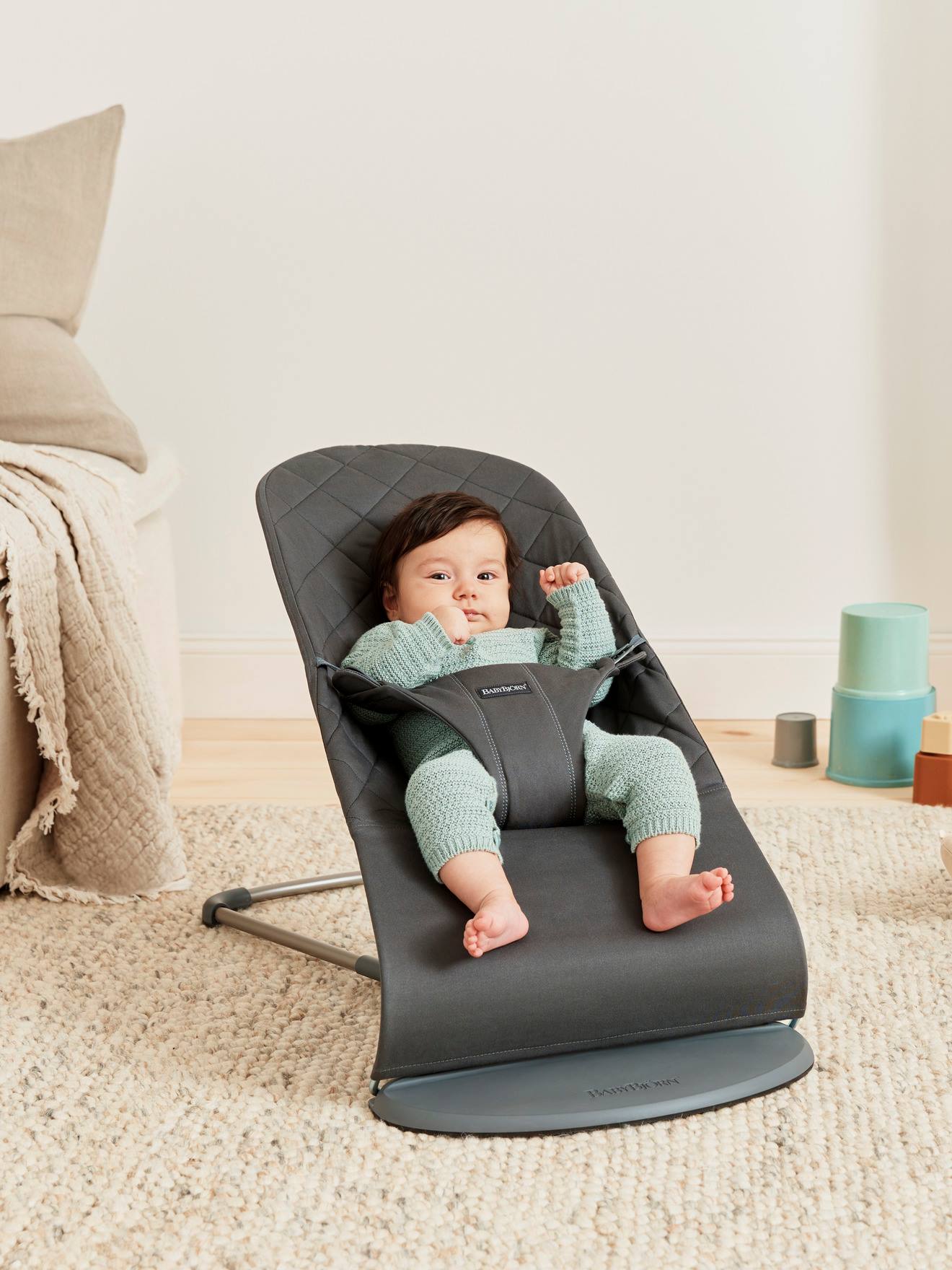 Baby bjorn Ergonomische Babywippe BLISS BABYBJÖRN - anthrazit