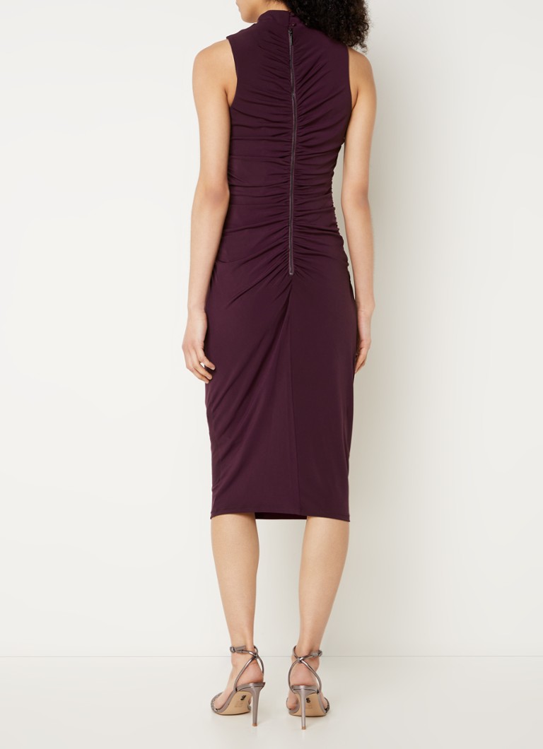 Vestido midi Stefania de Phase Eight con detalles plisados