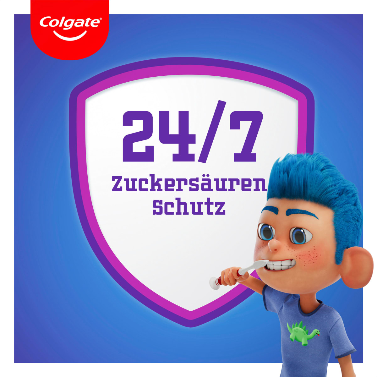 Zahnpasta Kinder, Junior Lächeln 6 bis 12 Jahre, 75 ml