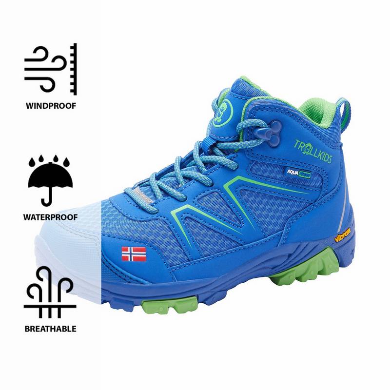 Trollkids SKARVAN Mid Wanderschuhe Kinder