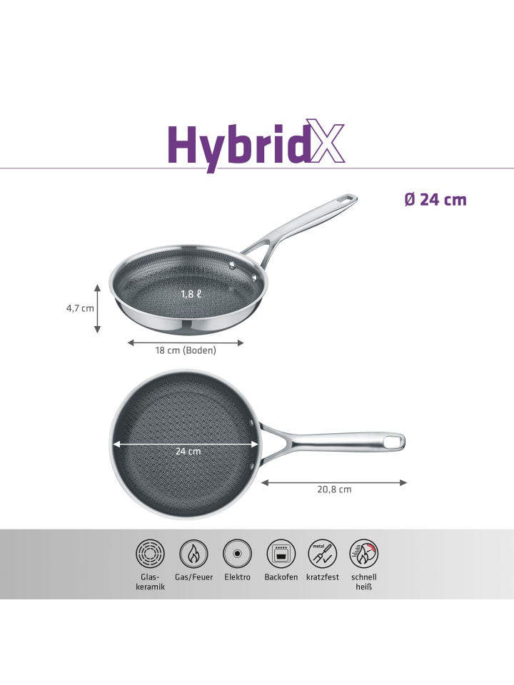 Berndes Bratpfanne - HybridX in poliert günstig kaufen
