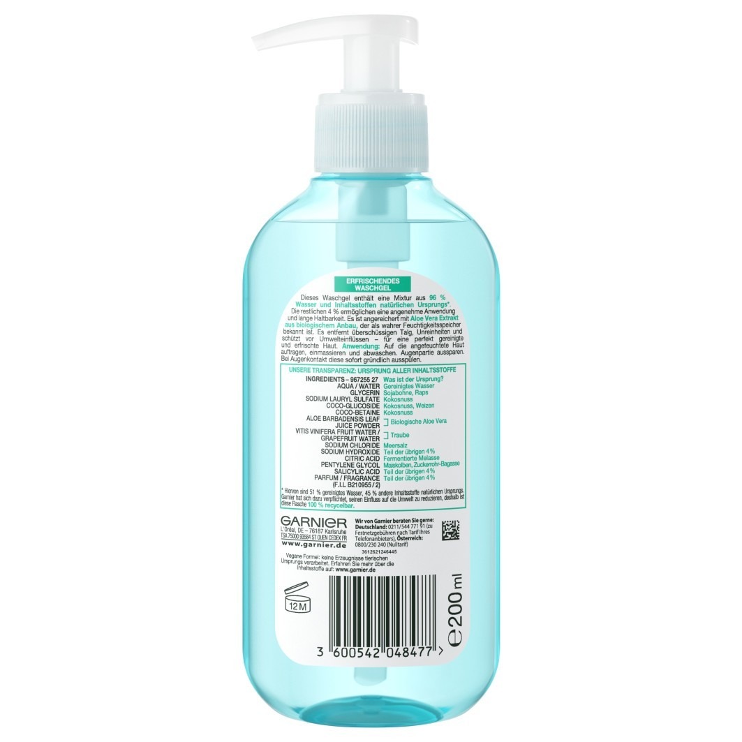 Waschgel Aloe Extrakt