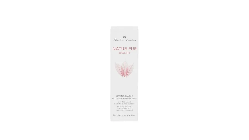 Charlotte Meentzen NATUR PUR BIOLIFT Lifting Maske Rotwein-Parakresse 30 ml