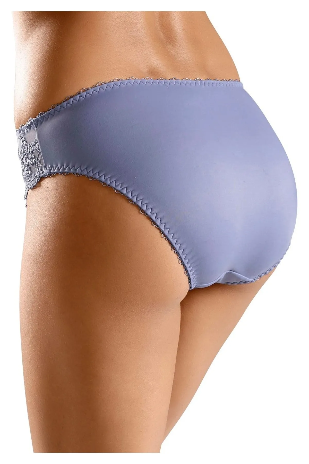 LASCANA  Slip - Silberfarben - Unifarben