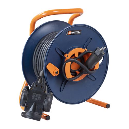 Connectra 47.591.10 Kabelhaspel XPJ-3 - 25m - H07RN-F - 3 G 2,5 mm²