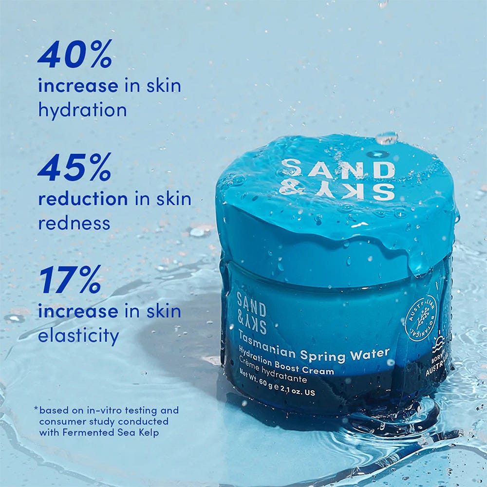 Sand & Sky Tasmanian Water Hydra Boost Cream 60 g