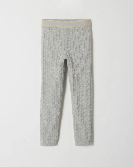 Legging fille en maille torsadée Thermolactyl