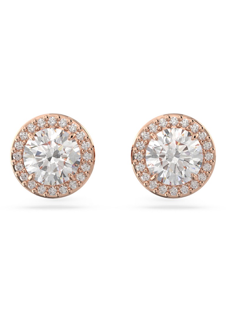 Swarovski Constella stud earrings with crystal