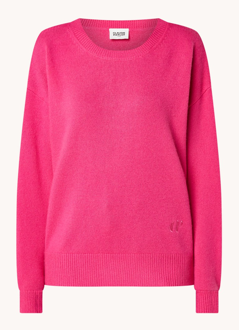 Claudie Pierlot Pulover Madi din tricot fin din cașmir