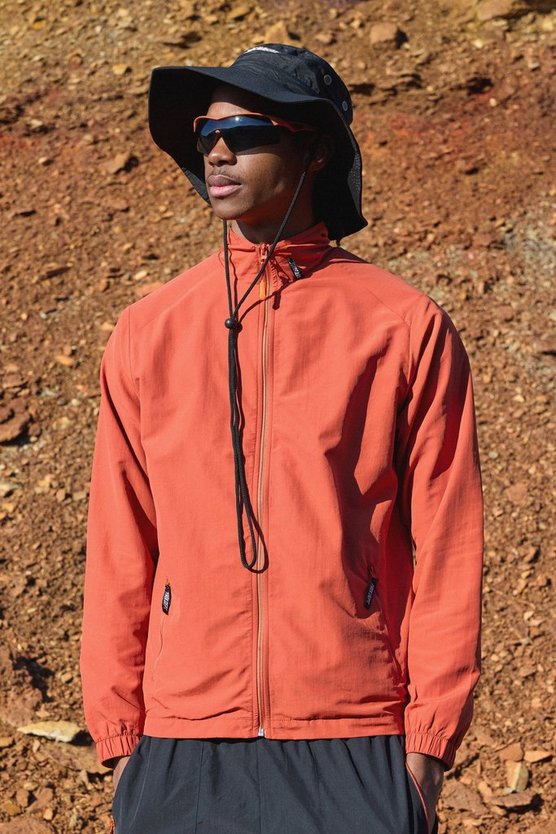 Active Trekking Dept matte Nylon-Jacke