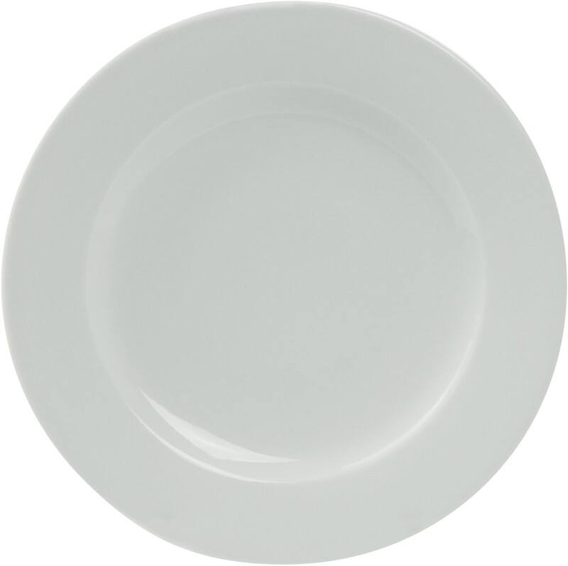 Teller Nova Ocean Weiß Porzellan 12 Stück 27 cm