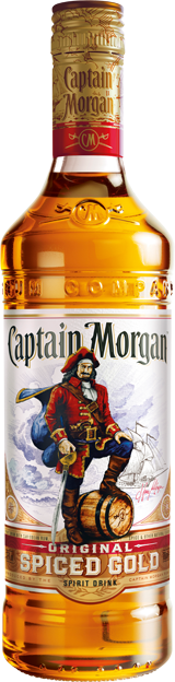 Captain Morgan Spiced Gold Rumverschnitt