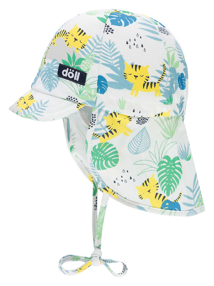 Döll Nackenschutzcap im Blau/ Grün günstig kaufen